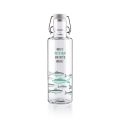 soulbottles Drinking Bottle you're right Glass (Glass Bottle, Ceramic Lid, Stainless Steel Handle) 600ml transparent
