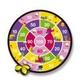 Sunflex Velcro Dartboard Youngster pink (including 6 balls)