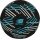 Sunflex Football Action Pro Neoprene (Size 5) - durable, lightweight, soft, quiet - black/blue - 1 ball