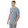 super natural leisure T-shirt Carski Tee (Merino mix) stone blue men's