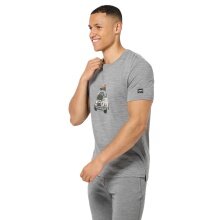 super natural leisure T-shirt Carski Tee (Merino mix) grey men's