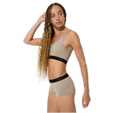 super natural functional underwear sports bra Tundra 220 Semplice (comfortable to wear) vintage beige/khaki ladies