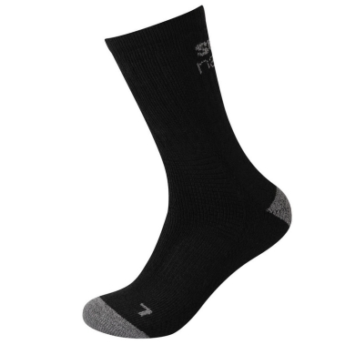 super natural Daily Sock Crew Cosy - Alpaca Wool Mix - black/grey - 2 pairs