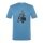super natural leisure T-shirt Carsurf Tee (Merino mix) blue men's