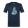 super natural leisure T-shirt Carsurf Tee (Merino mix) dark blue men's