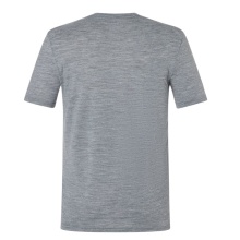 super natural leisure T-shirt Gogeanie Tee (Merino mix) grey mélange men's
