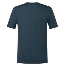 super natural leisure T-shirt Gogeanie Tee (Merino mix) dark blue men's