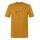 super natural walking/leisure t-shirt graphic hiking - merino wool blend - yellow men's