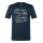 super natural leisure T-shirt Wood Cote D'Azur Tee (Merino mix) dark blue men's