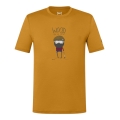 super natural leisure T-shirt Wood Crafti Tee (Merino mix) yellow men's