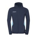 uhlsport Hoodie Equipe 29 Multi Hood (100% Polyester) navy blue/white/sky blue Men's