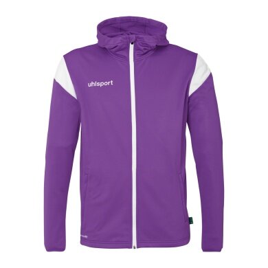 uhlsport Hooded Jacket Squad 27 Track (Full-Zip) purple/white Men's