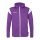 uhlsport Hooded Jacket Squad 27 Track (Full-Zip) purple/white Men's