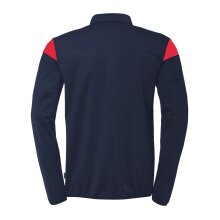 uhlsport Long Sleeve Zip Top Squad 27 (Stand Collar) navy/red Kids