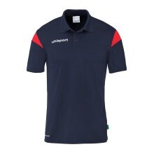 uhlsport Sport Polo Squad 27 (100% recycled Polyester) navy/red children