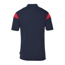 uhlsport Sport Polo Squad 27 (100% recycled Polyester) navy/red children