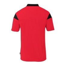 uhlsport Sport Polo Squad 27 (100% recycled Polyester) red/black children