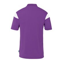 uhlsport Sport Polo Squad 27 (100% recycled Polyester) purple/white children