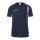 uhlsport Sports Shirt Impulse (100% Polyester) short-sleeved navy blue/white men's