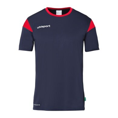 uhlsport Sport T-shirt Squad 27 (100% Polyester) navy/red children