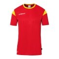 uhlsport Sport T-shirt Squad 27 (100% Polyester) red/yellow Kids