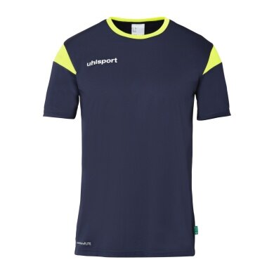 uhlsport Sports T-shirt Squad 27 (100% Polyester) navy blue/yellow children