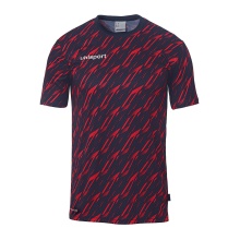 uhlsport Training Shirt Progressive 28 (100% recycled Polyester) navy/red Men's
