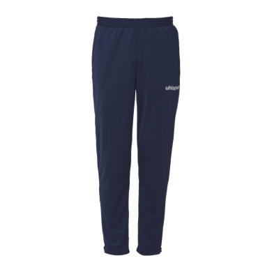 uhlsport Classic Training Trousers (100% recycled Polyester) long navy blue Kids
