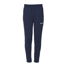 uhlsport Essential Tech Training Trousers (with zip pockets) long navy blue Children