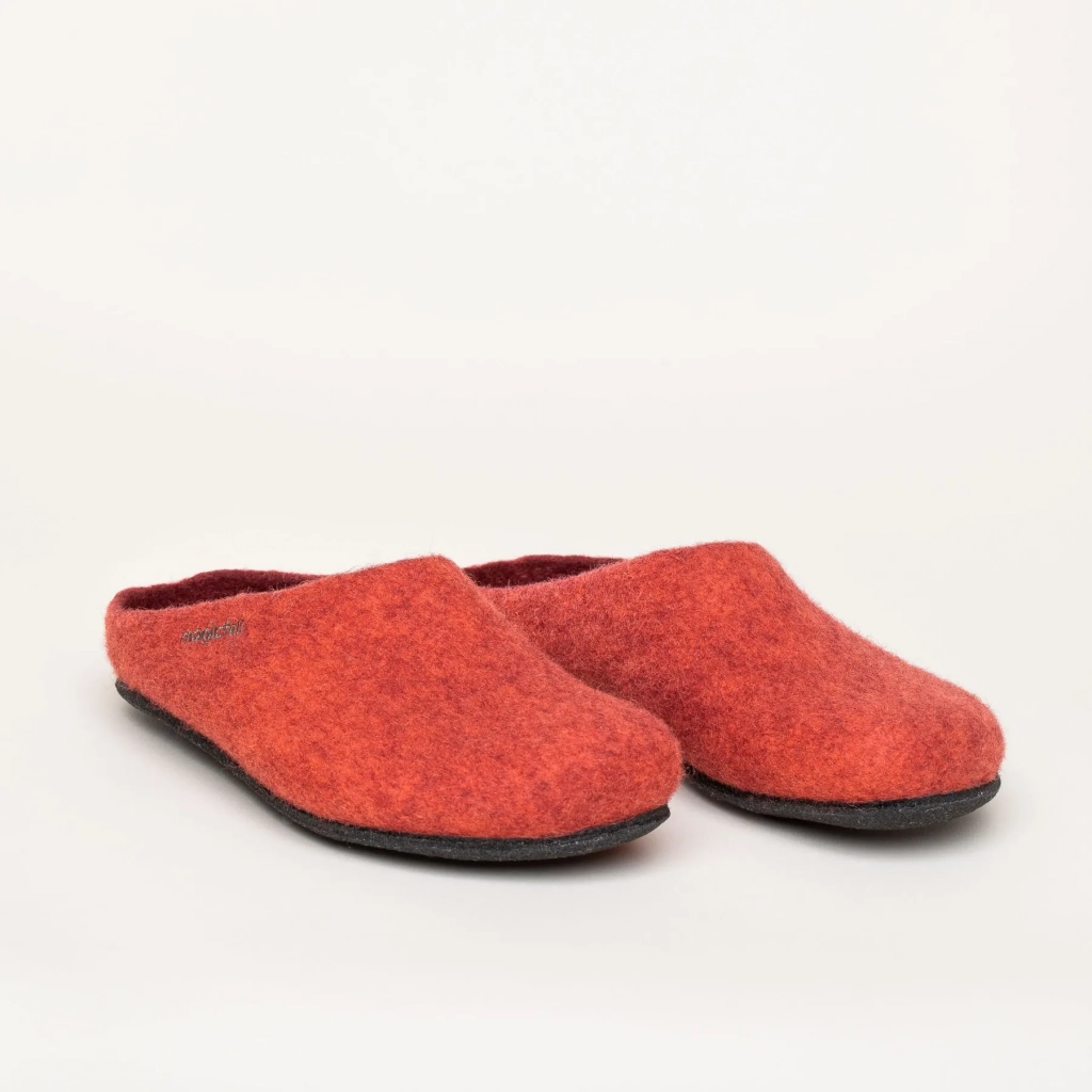 Gottstein Slippers Magicfelt 709 (100% Wool) light red (Size 43-46)