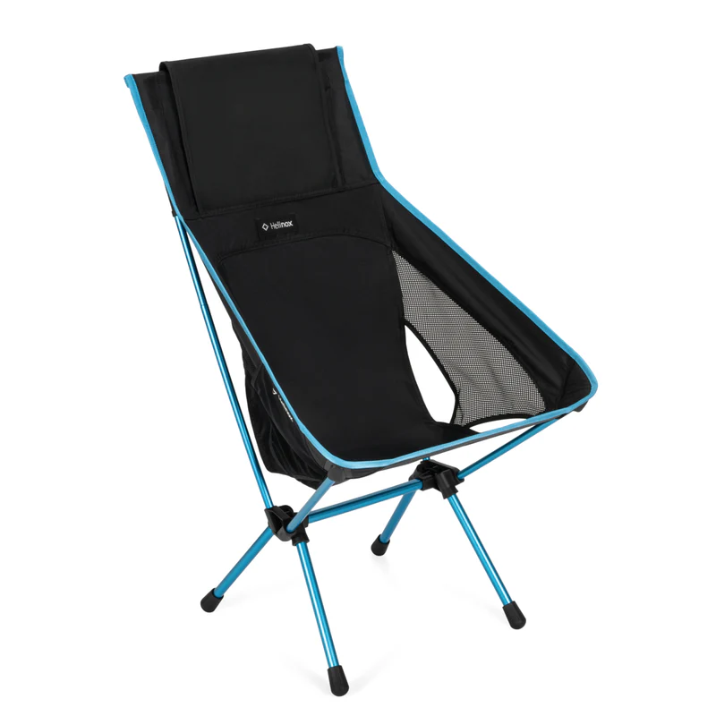 Helinox Camping Chair One Highback (re) - Extra Large, Tension Design - black/blue