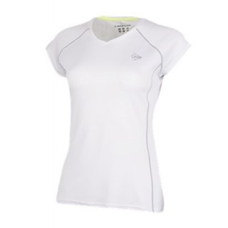Dunlop Tennis Shirt Club Line Crew white Women