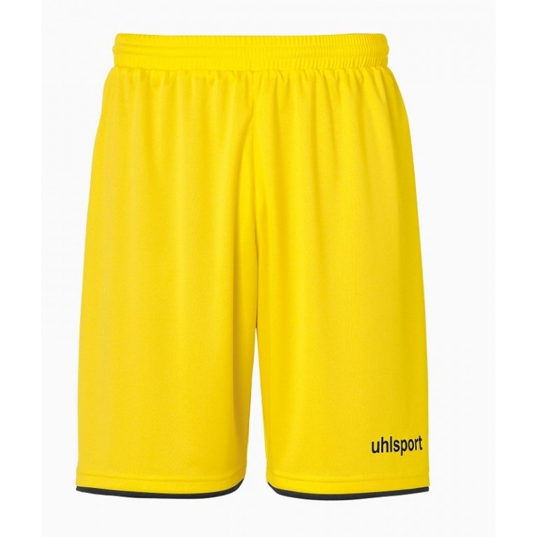 uhlsport Club Shorts 2020 yellow/black men's