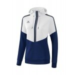 Erima Hoodie Squad white/navy blue Women