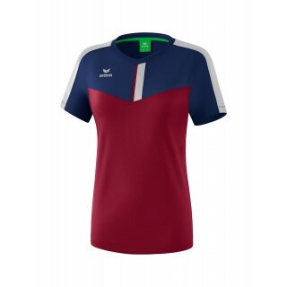 Erima Sport-Shirt Squad #20 navy blue/bordeaux/grey Women