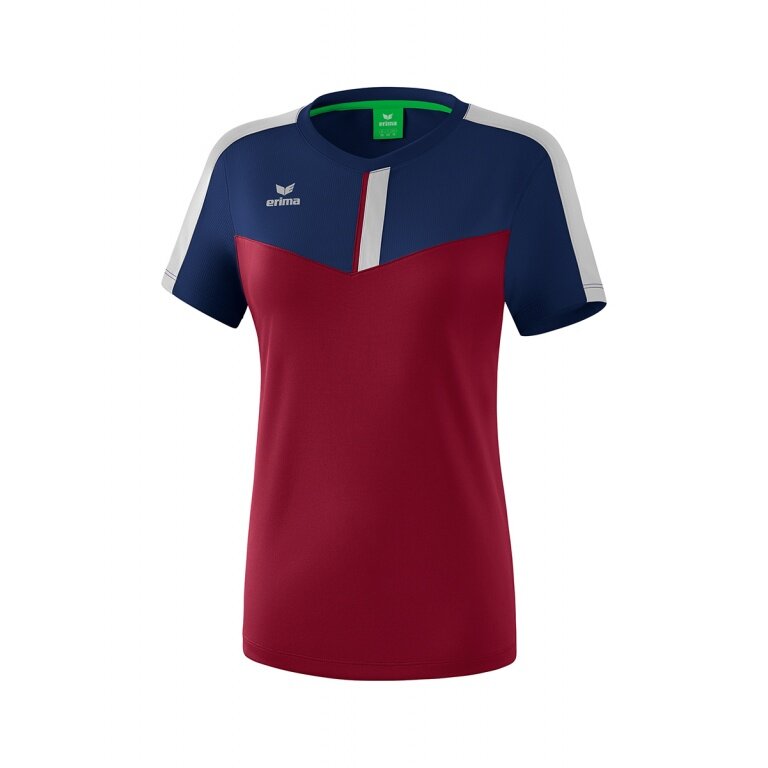 Erima Sport-Shirt Squad #20 navy blue/bordeaux/grey Women