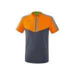 Erima Sport T-shirt Squad (100% Polyester) orange/grey Boys
