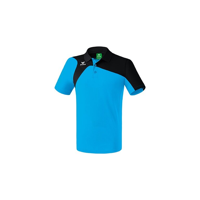 Erima Sport-Polo Club 1900 2.0 (100% Polyester) Curacao Blue/Black Kids
