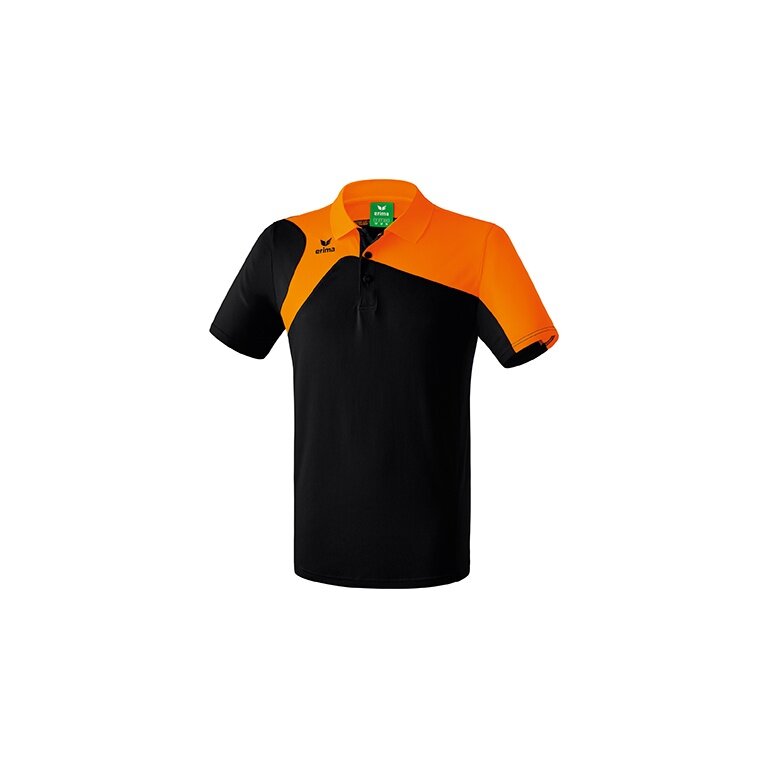 Erima Sport-Polo Club 1900 2.0 (100% Polyester) black/orange Kids