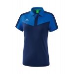 Erima Sport Polo Squad (100% Polyester) royal blue/navy blue Women