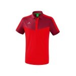 Erima Sport-Polo Squad (100% Polyester) bordeaux/red Men