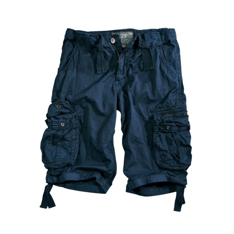 Alpha Industries Leisure Pants Jet (Cotton) short dark blue Men