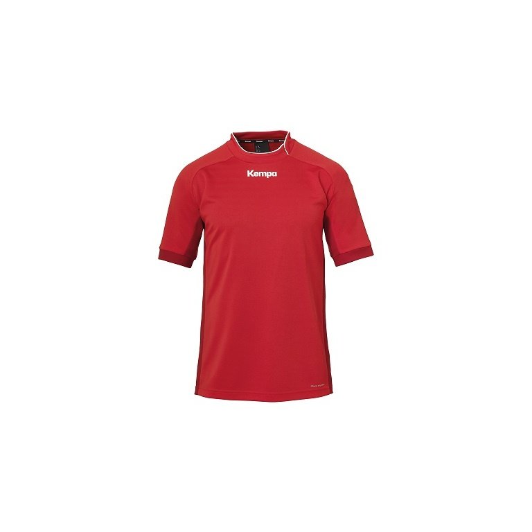 Kempa Sport Jersey Prime (100% Polyester) red/chili red Men