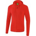 Erima Basic Red Hooded Sweat Jacket Boys