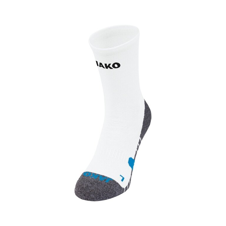 JAKO Training Socks (padded footbed) white - 1 pair