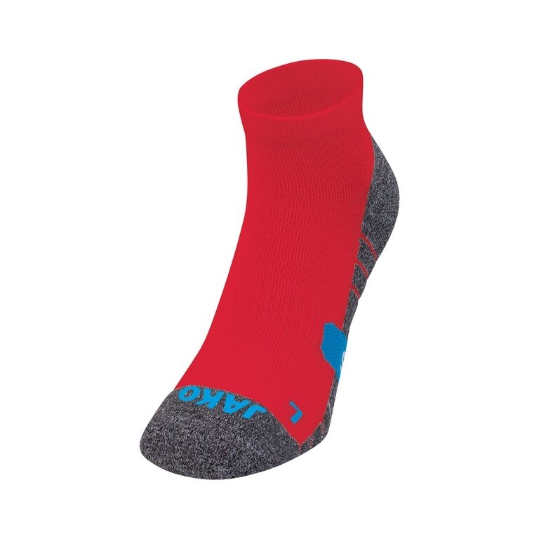 JAKO Training Sock (padded footbed) short red - 1 pair