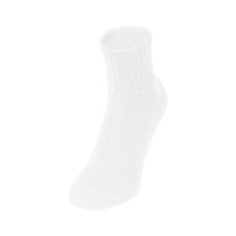 JAKO Short Sports Socks (Mixed Fabric) White - 3 Pairs