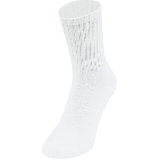 JAKO Long Sports Socks (Mixed Fabric) White - 3 Pairs