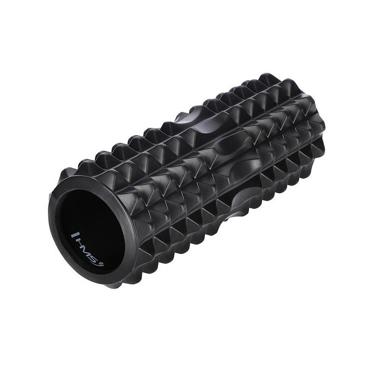 HMS Fitness Massage Roller FS140 33cm (EVA/PVC, for full body training) black - 1 piece