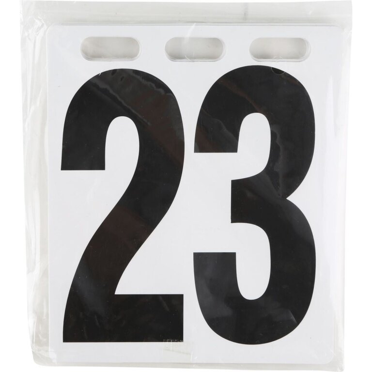 Sunflex additional numbers 22-36 for Scorer scoreboard